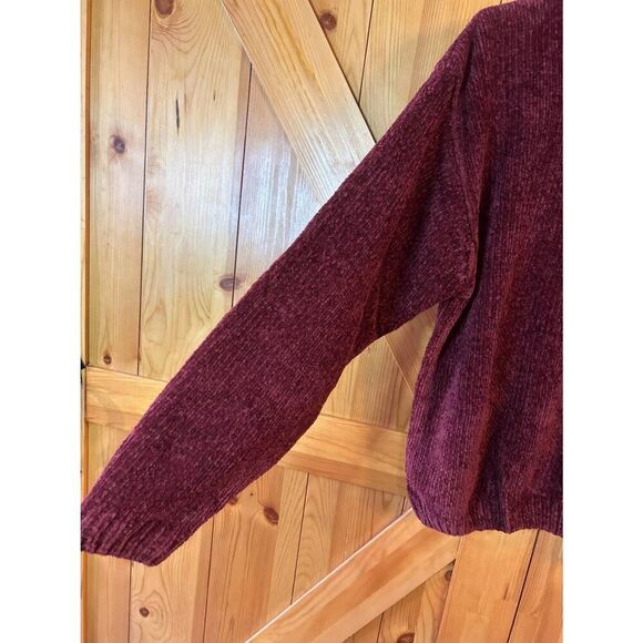 VINTAGE Princeton Club Maroon Pullover Sweater Size Large (8745) - Picture 3 of 4